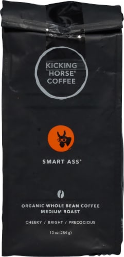 Kicking Horse® Coffee Organic Medium Roast Whole Bean Smart Ass Perspective: back