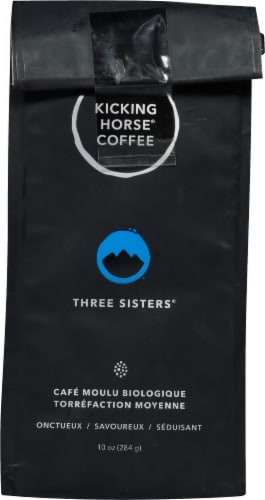 Kicking Horse Coffee® Three Sisters® Medium Roast Ground Coffee Perspective: back