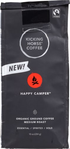 Kicking Horse® Coffee Happy Camper Ground Coffee Perspective: back
