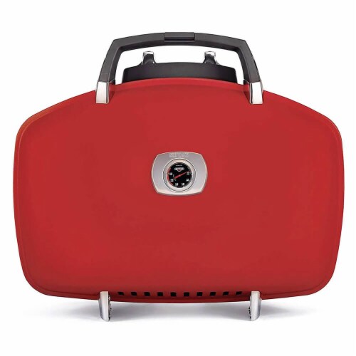 Napoleon TQ285RD1A TravelQ 285 Portable Propane Gas Grill w/ Griddle Perspective: back