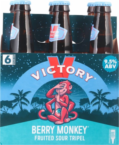 Victory Brewing Company Berry Monkey Fruited Sour Tripel Perspective: back