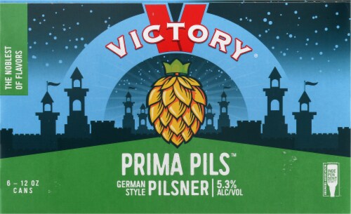 Victory Brewing Company Prima Pils German Style Pilsner Perspective: back