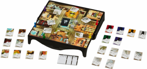 Hasbro Gaming Clue Grab and Go Board Game Perspective: back