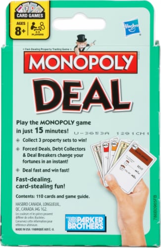 Hasbro Monopoly Millionaire Deal Card Game, 1 ct - Mariano's