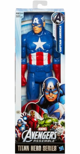 Hasbro Marvel Avengers Titan Hero Series Captain America Action Figure Perspective: back