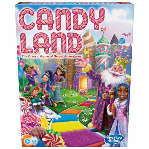 Hasbro Candy Land Board Game Perspective: back