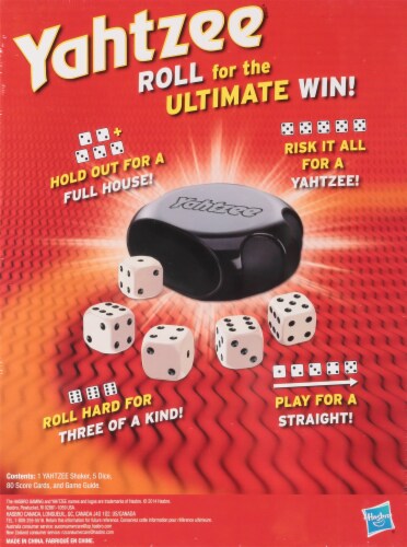 Yahtzee® Game Perspective: back