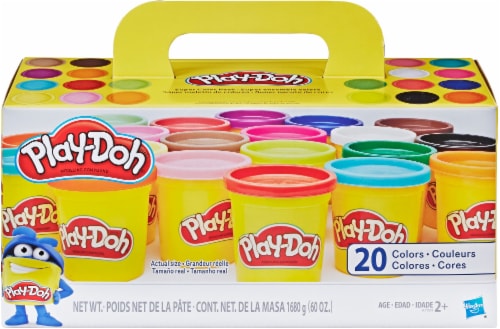 Hasbro Play-Doh Modeling Compound - 20 Cans Perspective: back