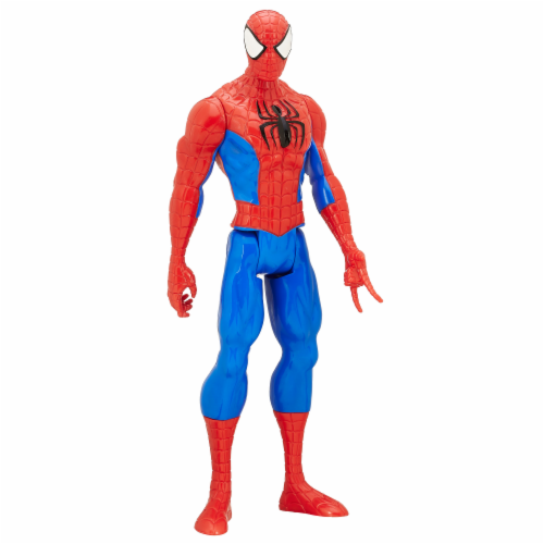 Hasbro Marvel Ultimate Spider-Man vs The Sinister Six Titan Hero Series Spider-Man Action Figure Perspective: back