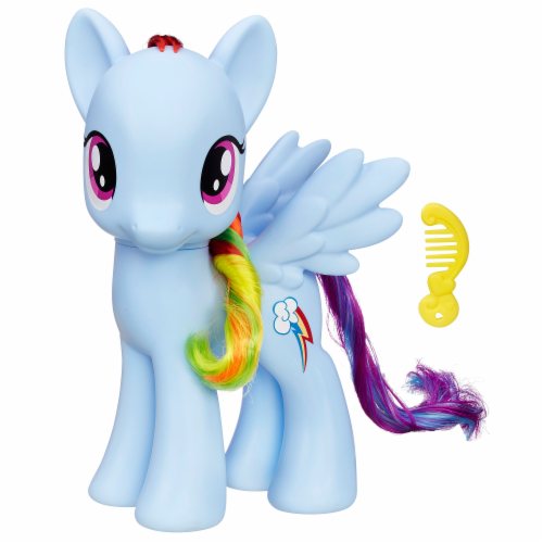 Hasbro My Little Pony Friendship is Magic Rainbow Dash Pony Figure Perspective: back