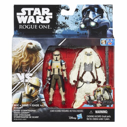Star Wars Rogue One Scarif Stormtrooper & Moroff Deluxe Pack Perspective: back