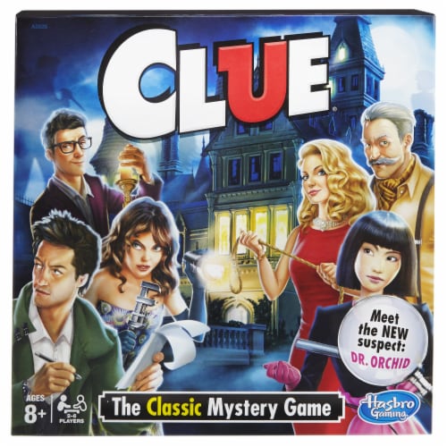 Hasbro Gaming Clue® Board Game Perspective: back