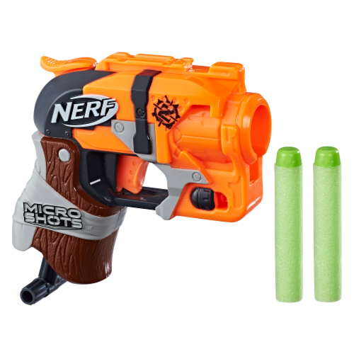 Smith S Food And Drug Nerf Microshots Zombie Strike Hammershot Series 1 Blaster 1 Ct