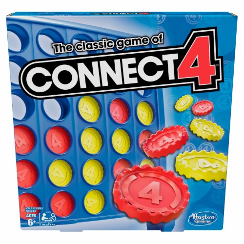 Hasbro Connect 4 Classic Vertical Game Perspective: back