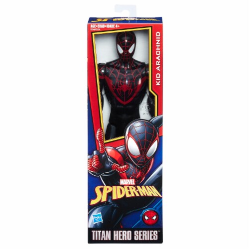 Hasbro Spider-Man Titan Hero Series Kid Arachnid Figure Perspective: back
