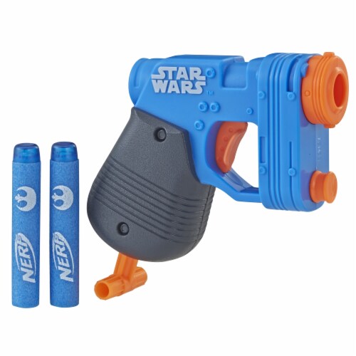 Nerf MicroShots Star Wars Rey Island Journey Dart Blaster Perspective: back