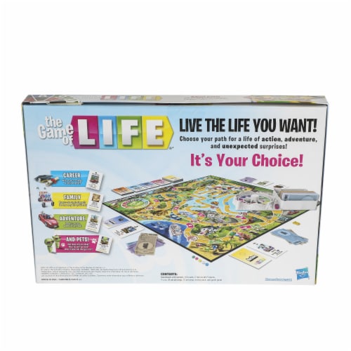  Hasbro Gaming The Game of Life Board Game, Family