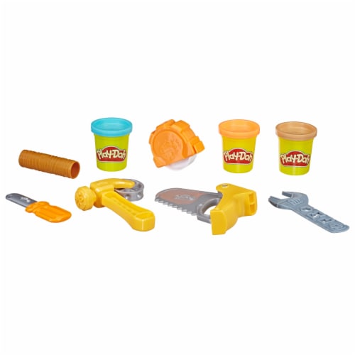 Play-Doh Toolin' Around Play Set Perspective: back