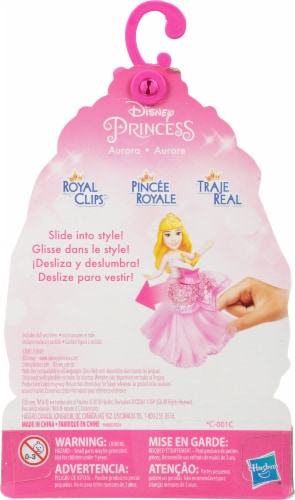 Hasbro Disney Princess Royal Clips Aurora Doll Perspective: back
