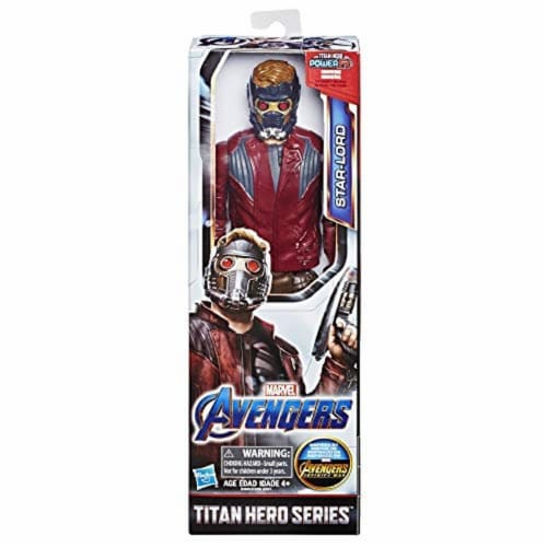 Marvel Avengers Titan Hero Series Star-Lord Figure Perspective: back