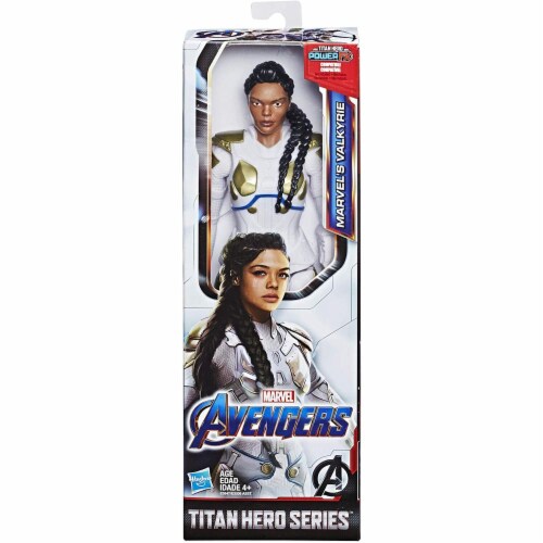 Marvel Avengers Endgame Titan Hero Series Marvel's Valkyrie Figure Perspective: back