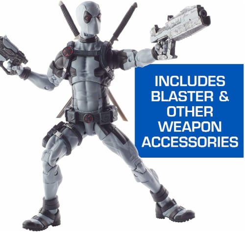 Marvel Legends Premium 12 Inch Deadpool X-Force Action Figure Perspective: back