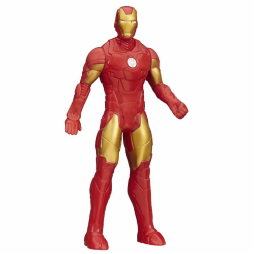 Hasbro Marvel Basic Iron Man Figure Perspective: back