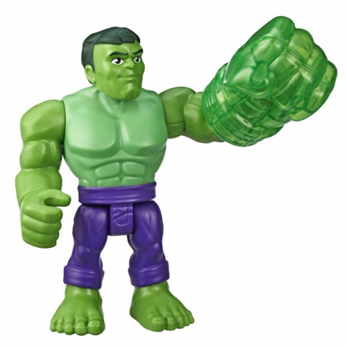 Hasbro Marvel Super Hero Adventures Hulk Action Figure Perspective: back