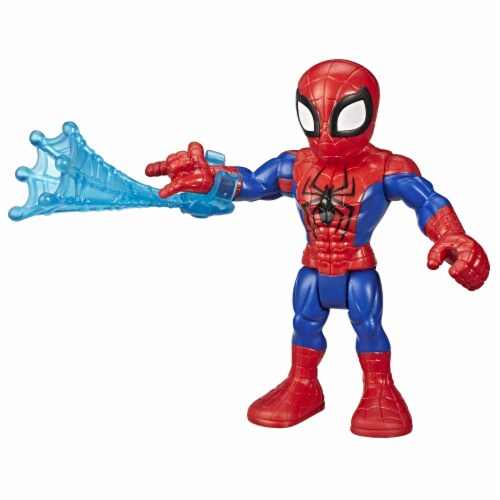 Hasbro Marvel Super Hero Adventures Spider-Man Action Figure Perspective: back