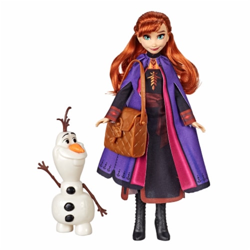 Frozen 2 Anna Doll with Buildable Olaf Figure and Backpack Accessory, 3 pc - Ralphs