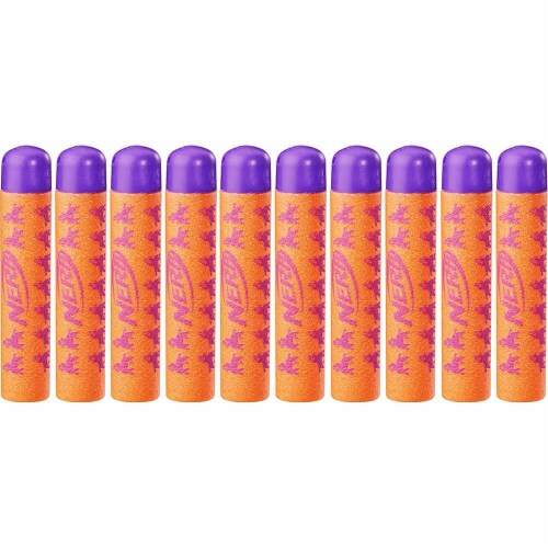 Fortnite Nerf Official 10 Dart Mega Refill Pack for Nerf Fortnite Mega Dart Blasters Perspective: back