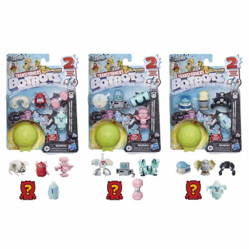 Hasbro Transformers BotBots Series 5 Cardio Clique Mystery Figures Set Perspective: back