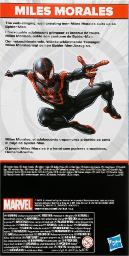 Hasbro Marvel Avengers Miles Morales Action Figure Perspective: back