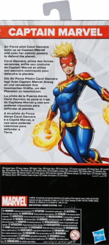 Hasbro Marvel Avengers Captain Marvel Action Figure Perspective: back