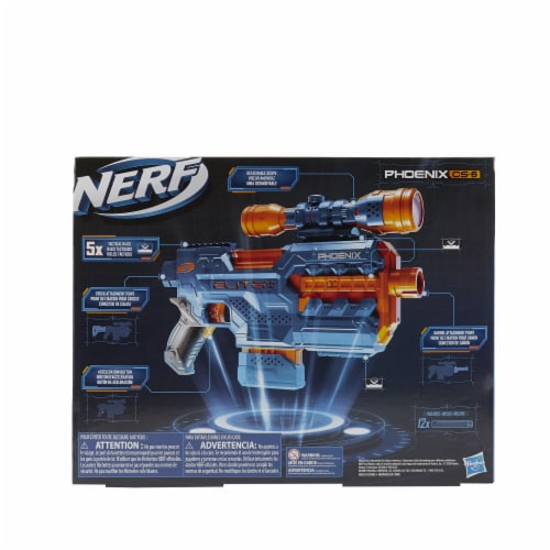Nerf Elite 2.0 Phoenix CS-6 Motorized Blaster Perspective: back