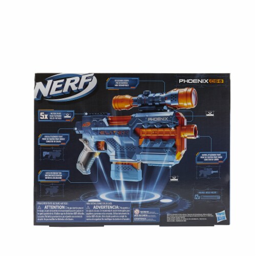 Nerf Elite 2.0 Phoenix CS-6 Motorized Blaster Perspective: back