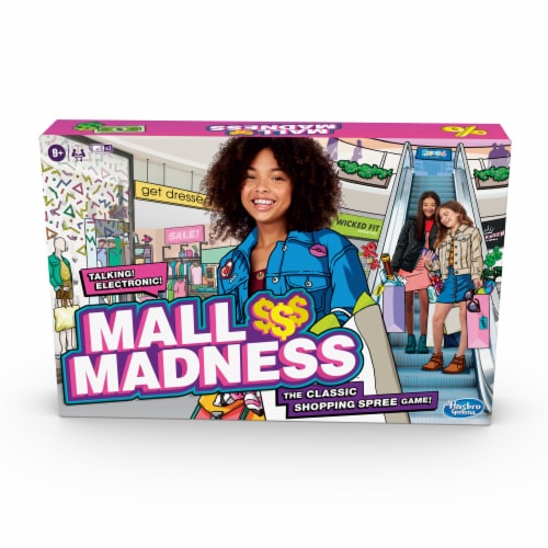 Hasbro Gaming Mall Madness Board Game Perspective: back