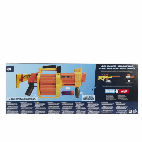 Hasbro Nerf Fortnite GL Blaster Perspective: back
