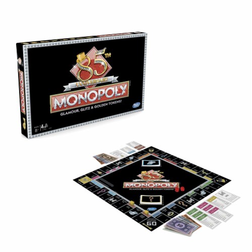 Hasbro Gaming Monopoly® 85th Anniversary Edition Board Game Perspective: back