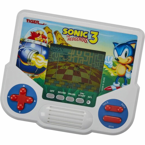 Tiger® Sonic The Hedgehog™ 3 Electronic Game Perspective: back
