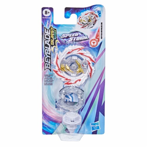Hasbro Beyblade Burst™ Surge Speedstorm Abyss Devolos D6 Single Pack Perspective: back