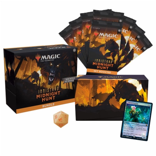 Wizards of the Coast Magic Innistrad Midnight Hunt Bundle Box Perspective: back