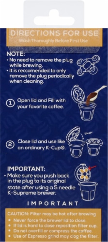 Perfect Pod® Universal Cafe Cup™ for Keurig® Brewers Perspective: back