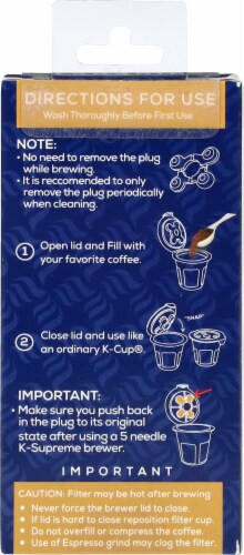 Perfect Pod® Universal Cafe Cup™ for Keurig® Brewers Perspective: back