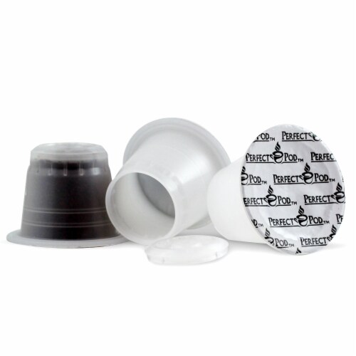 Perfect Pod 4-Pack EZ-Espresso Refill Pack | Compatible with Nespresso Original Line Capsule Perspective: back