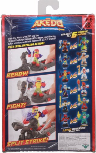 Akedo™ Action Figure Starter Pack - Chux Lee Perspective: back