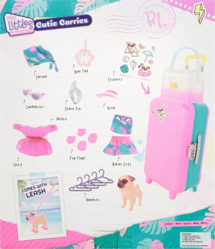 Real Littles™ Cutie Carries Pet Rollers & Bag Perspective: back