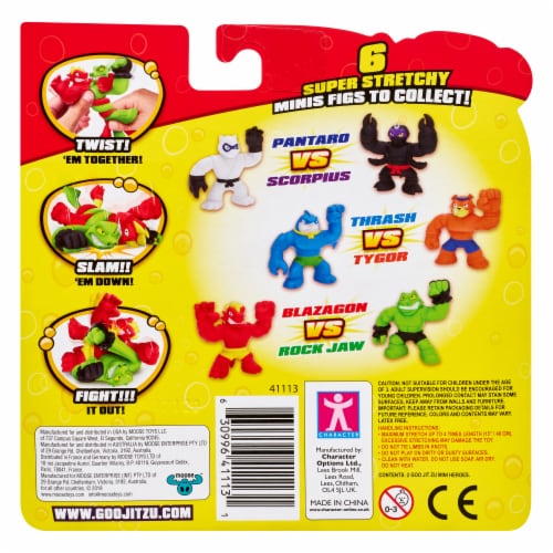 Moose Toys Heroes of Goo Jit Zu Minis Versus Pack - Assorted Perspective: back