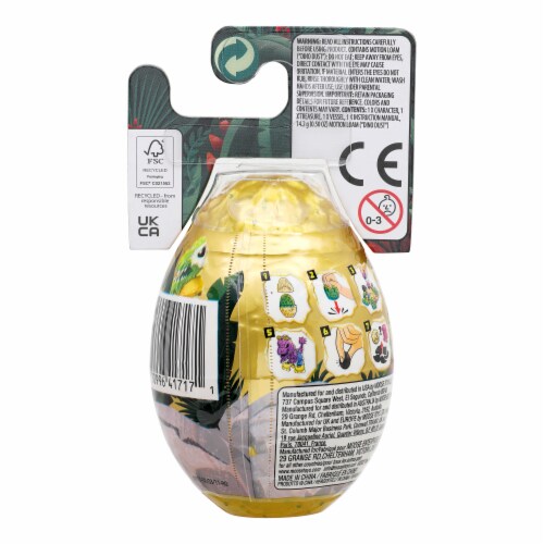 Moose Toys Treasure X Dino Gold Mini Egg Mystery Pack Perspective: back