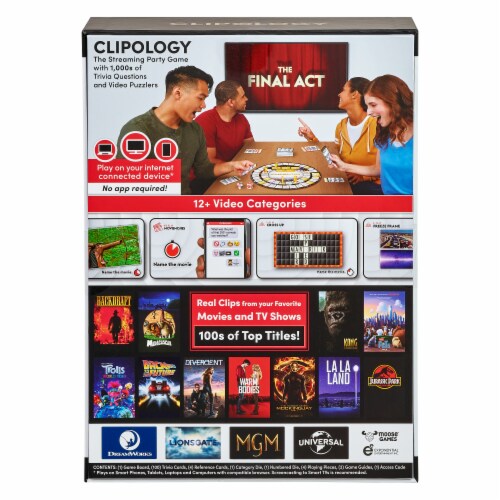 Clipology Board Game Perspective: back